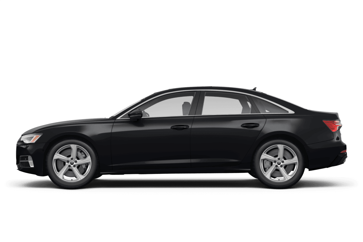 Audi A6  - Side view