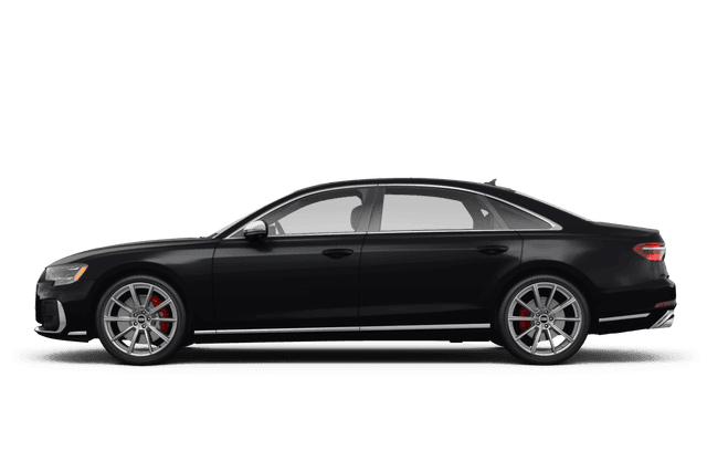 Audi S8  - Side view