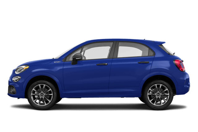 FIAT 500X  - Side view