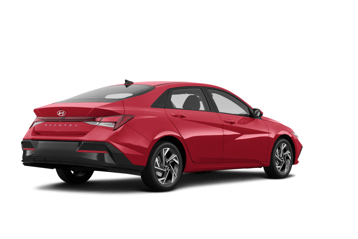 Hyundai Elantra  - Back view
