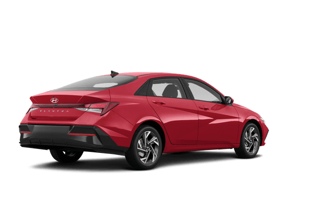 Hyundai Elantra  - Back view