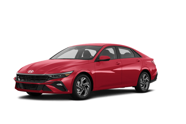 Hyundai Elantra  - Front view