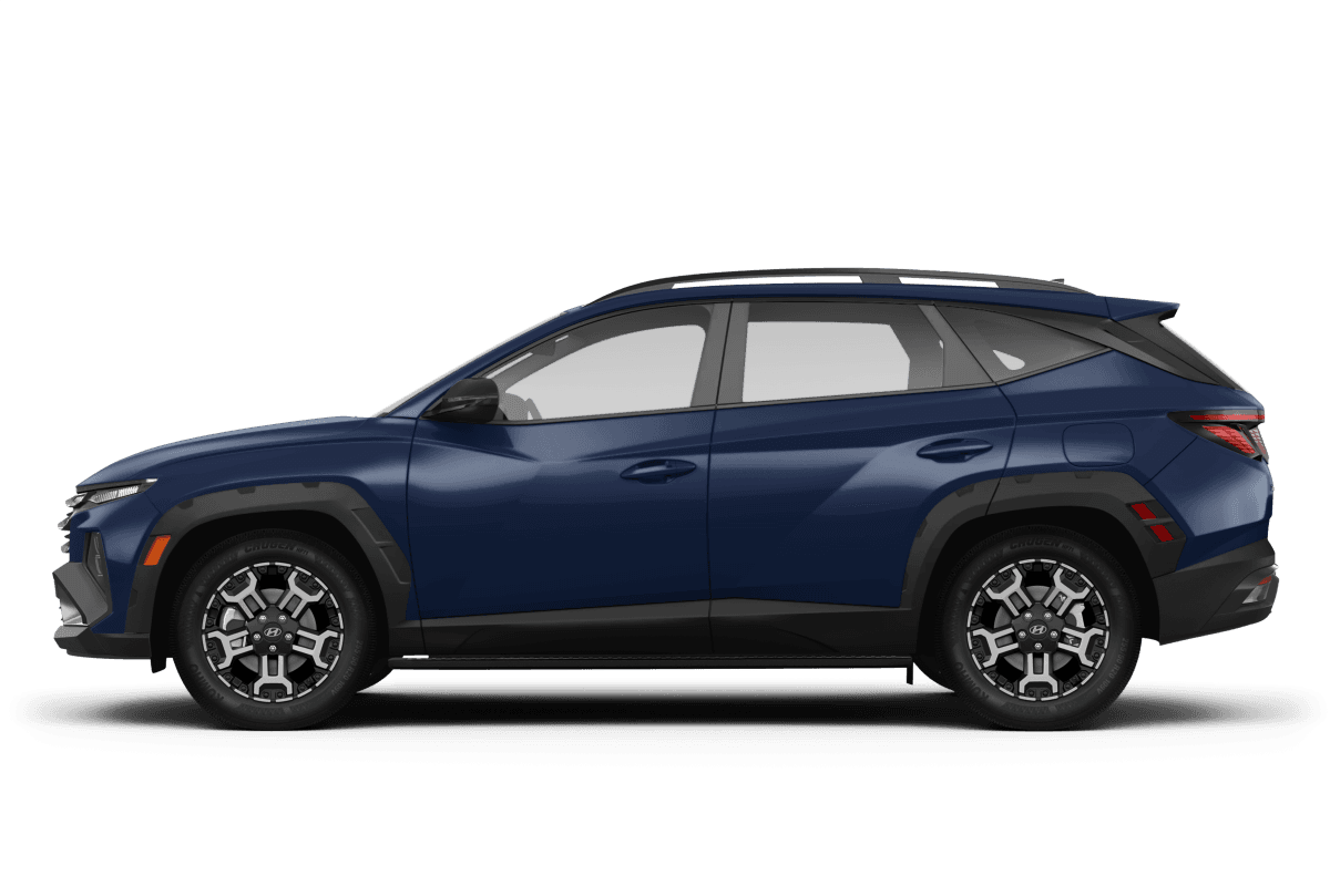 Hyundai Tucson  - Side view