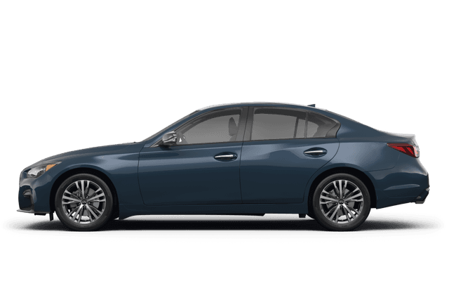 Infiniti Q50  - Side view