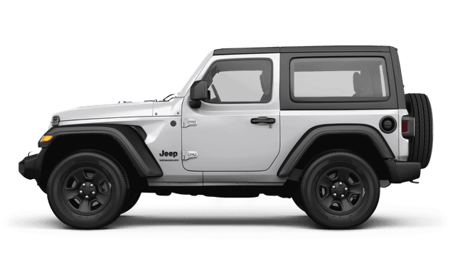 Jeep Wrangler  - Side view