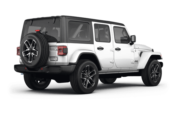 Jeep Wrangler  - Back view