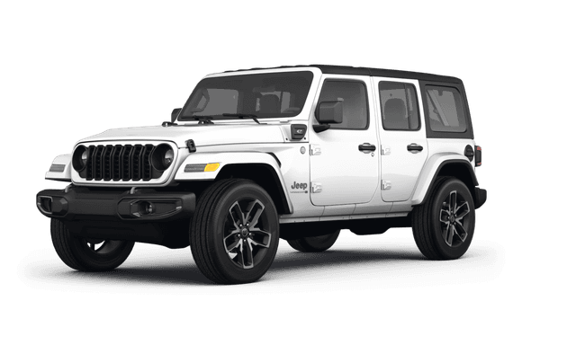 Jeep Wrangler  - Front view