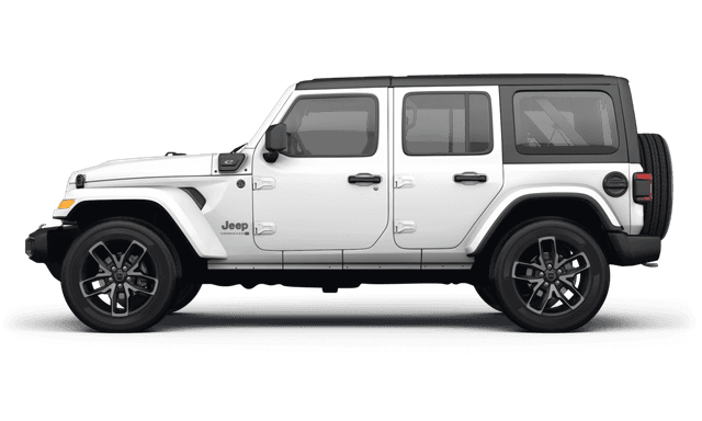 Jeep Wrangler  - Side view