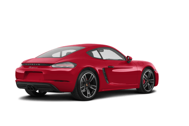 Porsche 718 Cayman  - Back view