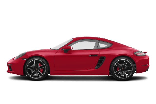 Porsche 718 Cayman  - Side view