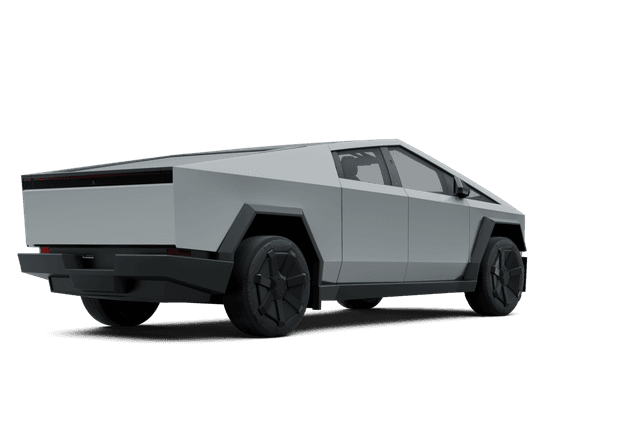 Tesla Cybertruck  - Back view