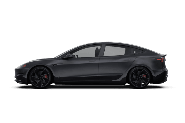 Tesla Model 3  - Side view
