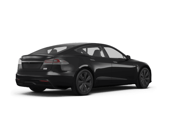 Tesla Model S  - Back view