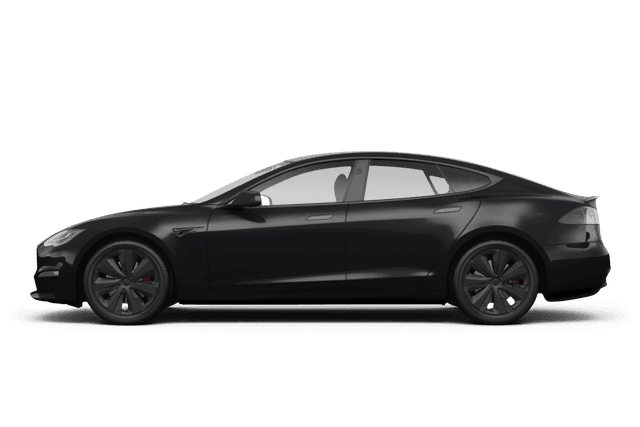 Tesla Model S  - Side view