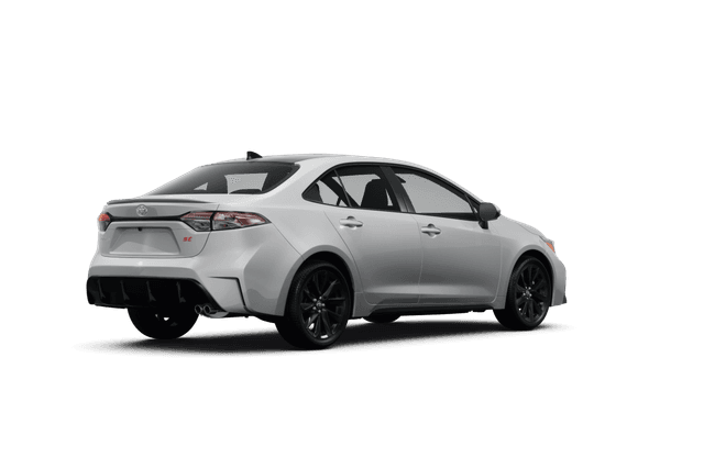 Toyota Corolla  - Back view
