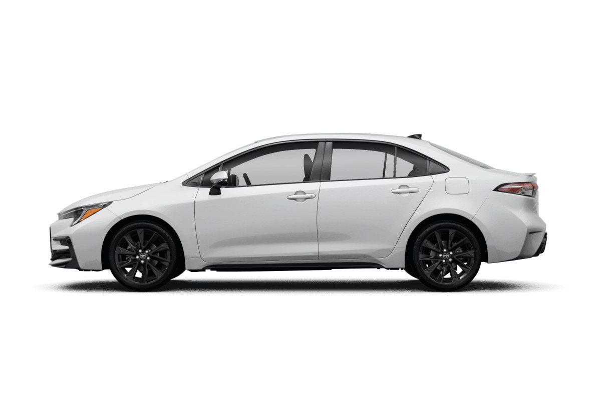 Toyota Corolla  - Side view