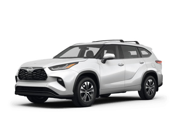 Toyota Highlander  - Front view
