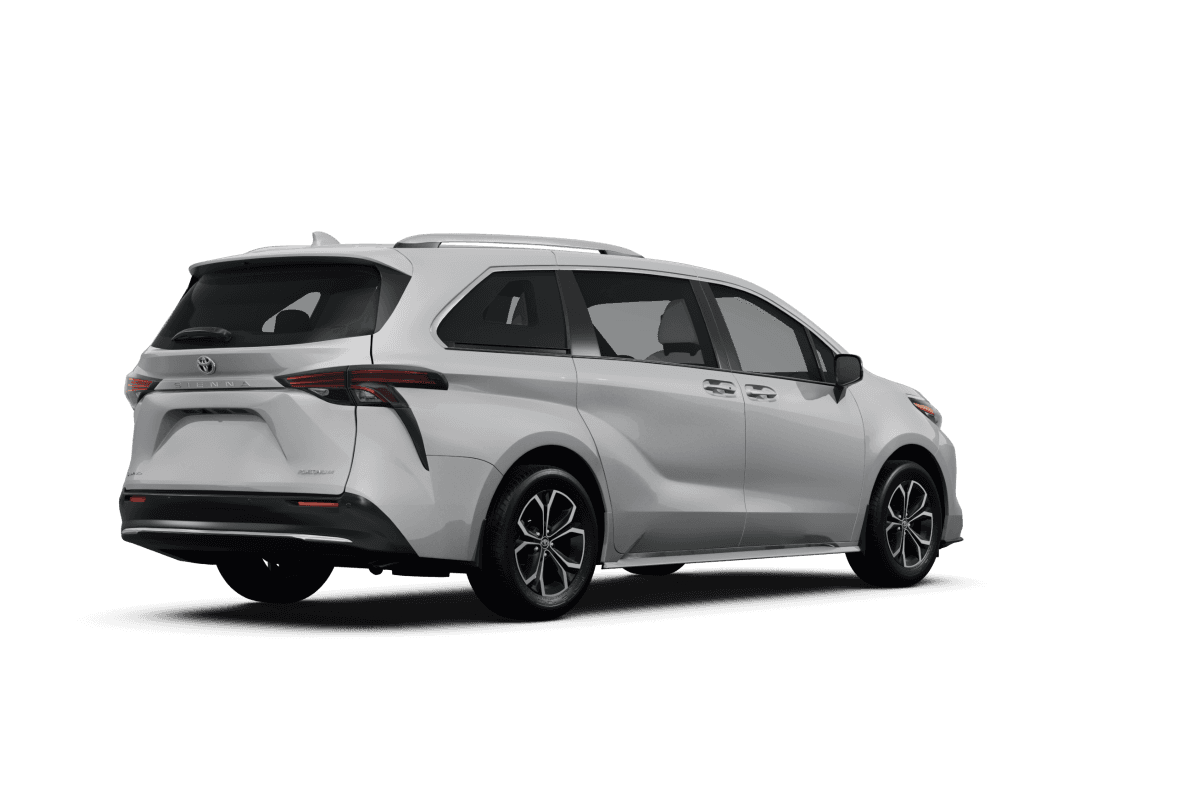 Toyota Sienna  - Back view