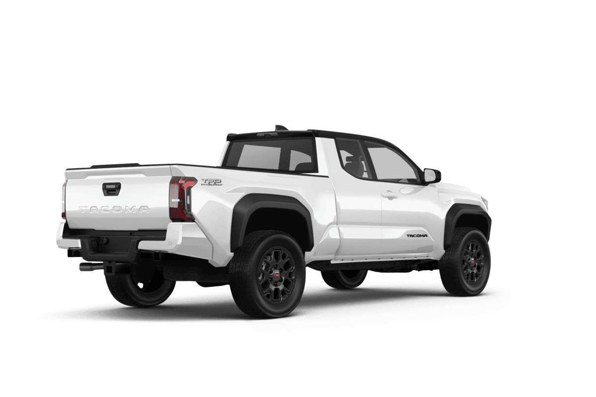 Toyota Tacoma  - Back view